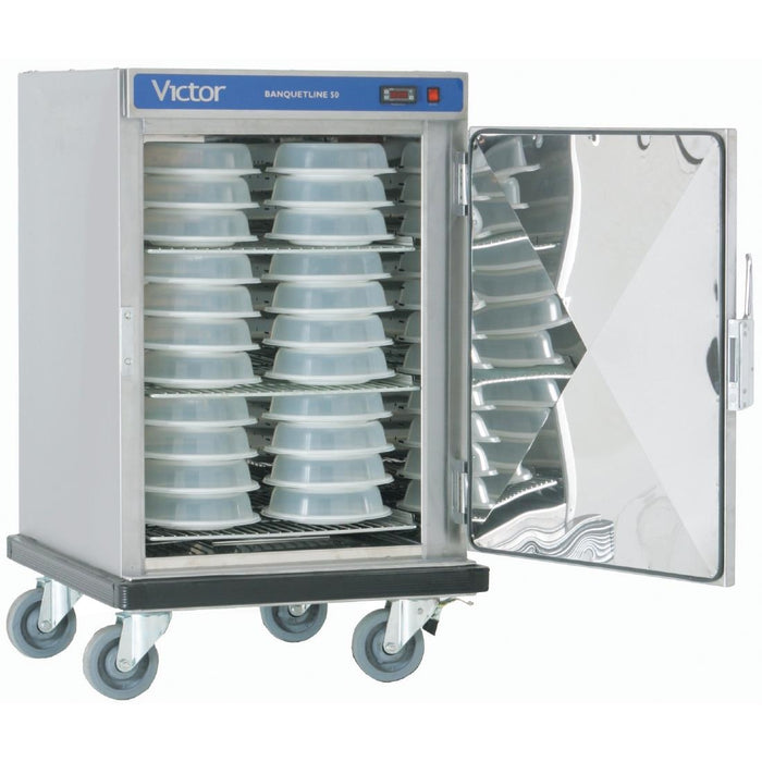 Single Door. 1.5kW. Capacity: 20x 1/1GN or 55 Plated Meals