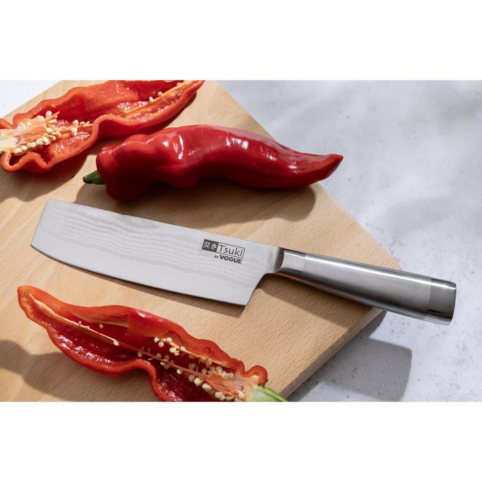 Vogue Tsuki Series 8 Vegetable Chopper Stainless Steel 17.2cm Vogue