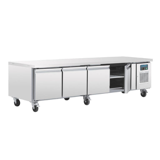 Polar U-Series Four Door Chef Base Counter Fridge Polar