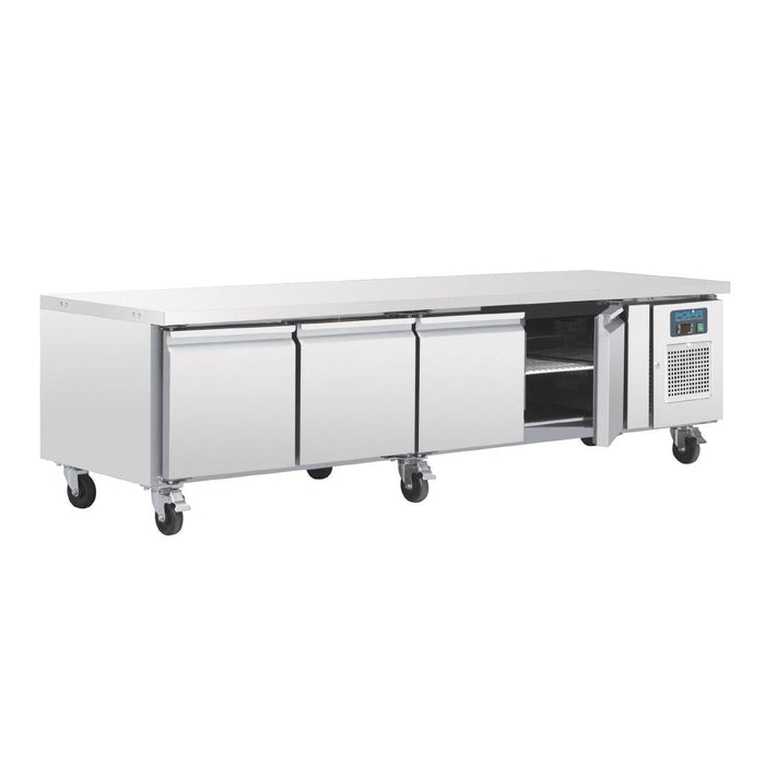 Polar U-Series Four Door Chef Base Counter Fridge Polar