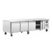 Polar U-Series Four Door Chef Base Counter Fridge Polar