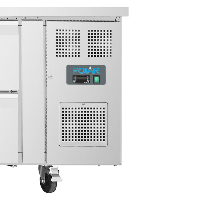 Polar U-Series Six Drawer Gastronorm Counter Fridge Polar