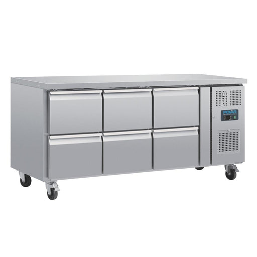 300W. Capacity: 6x1/1GN. R600a