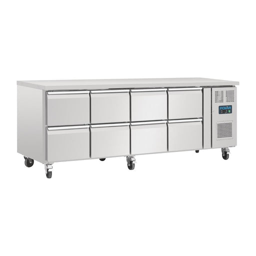 300W. Capacity: 8x1/1GN. R600a