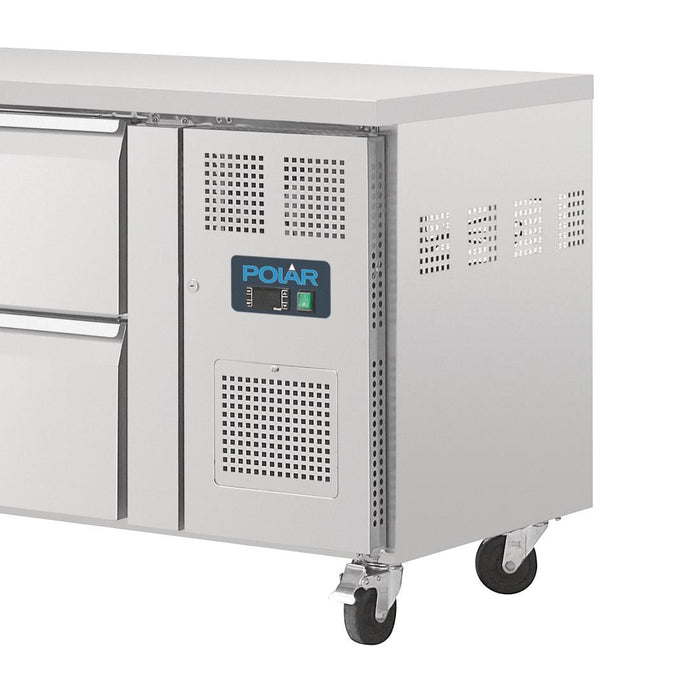 Polar U-Series Eight Drawer Gastronorm Counter Fridge Polar