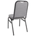 Bolero Square Back Banquet Chairs Black & Grey (4 Pack) Bolero