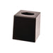 Bolero Black Cube Tissue Holder Bolero