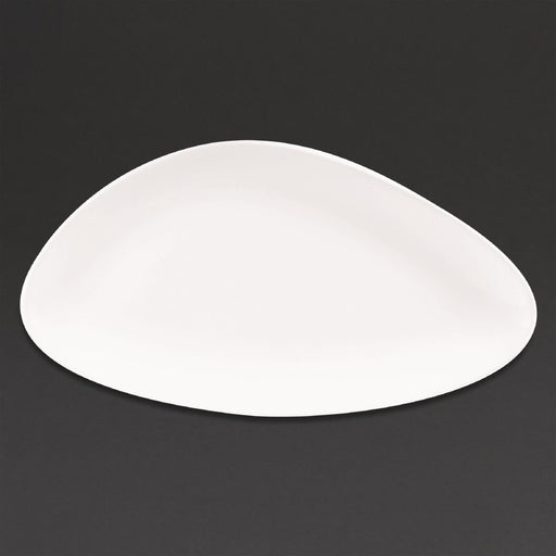 Churchill Lotus Triangular Plates White 350mm (6 Pack) Churchill