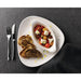 Churchill Lotus Triangular Plates White 350mm (6 Pack) Churchill