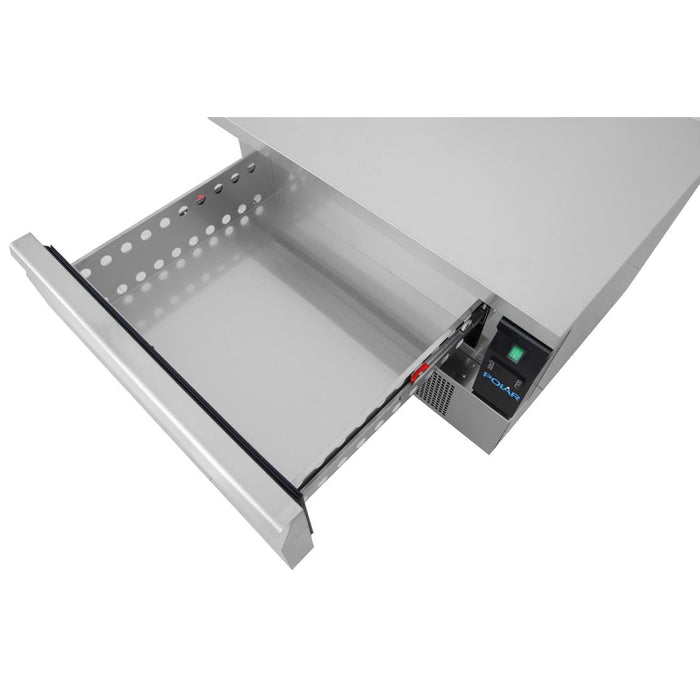 Polar U-Series Single Drawer Dual Temperature Counter Fridge Freezer 3xGN Polar