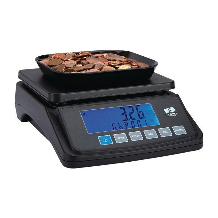 ZZap MS10 Coin Counting Scale Zzap