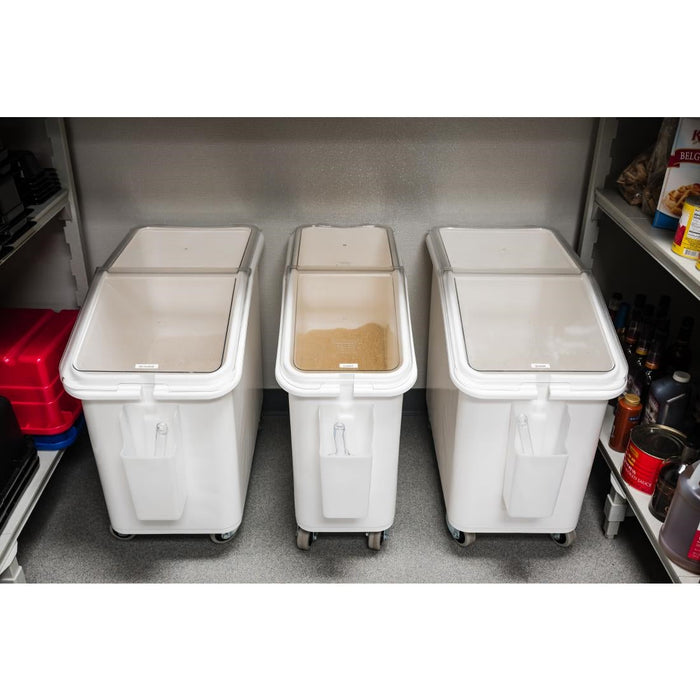 Cambro Mobile Ingredient Bin White 102Ltr Cambro