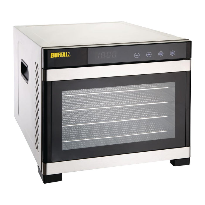 6 trays + digital timer & door