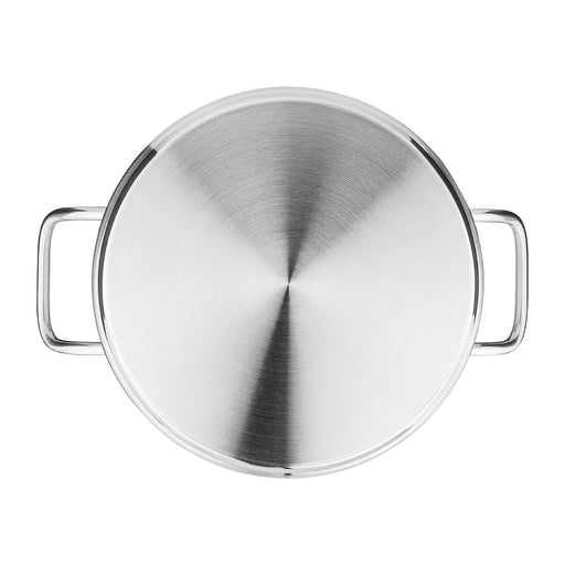 Nisbets Essentials Stainless Steel Stew Pot With Lid  32cm Nisbets Essentials