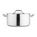 Nisbets Essentials Stainless Steel Stew Pot With Lid  32cm Nisbets Essentials
