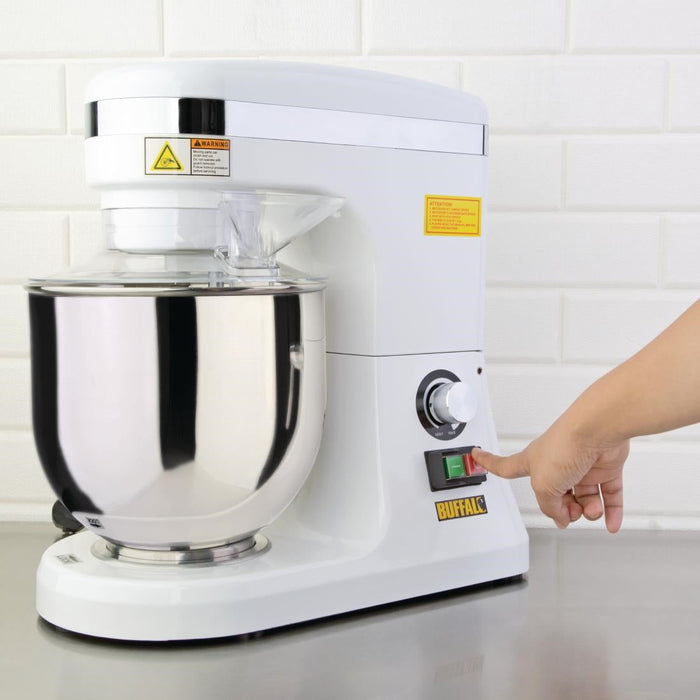 Buffalo 7Ltr White Planetary Mixer Buffalo