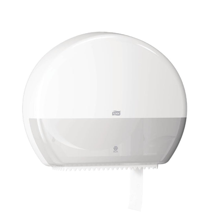 Tork Jumbo Toilet Roll Dispenser White Tork