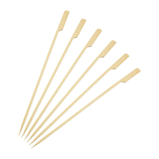 Fiesta Compostable Bamboo Paddle Skewers 240mm (100 Pack) Fiesta Compostable