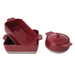 Olympia Red And Taupe Ceramic Roasting Dish Olympia