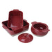 Olympia Red And Taupe Ceramic Roasting Dish 4.2Ltr Olympia