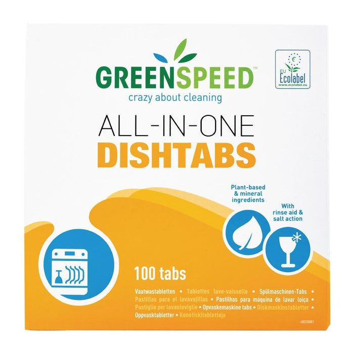 Greenspeed All-in-One Dishwasher Tablets (100 Pack) Greenspeed