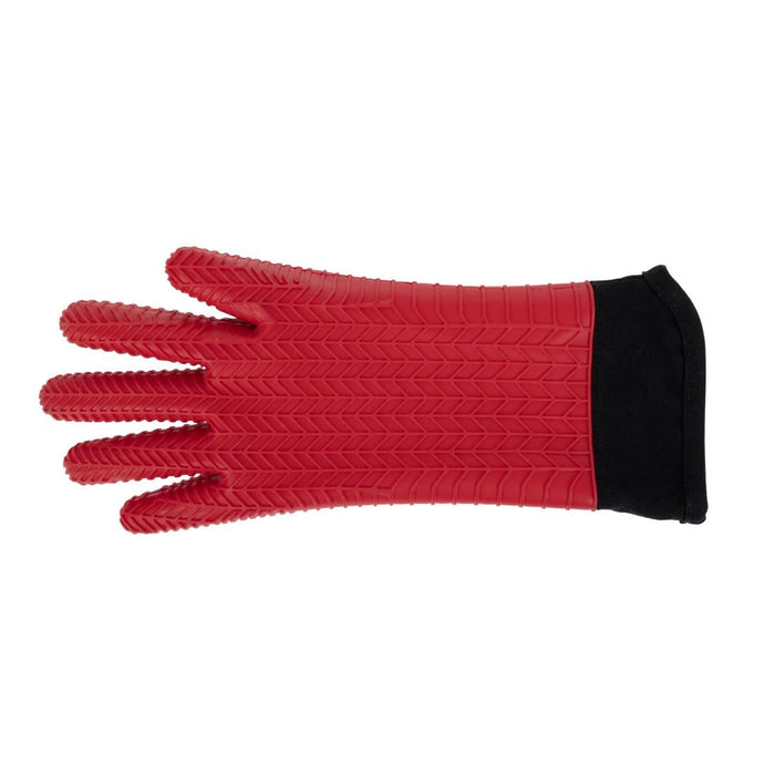 MasterClass Seamless Silicone Oven Glove with Cotton Sleeve Kitchen Craft