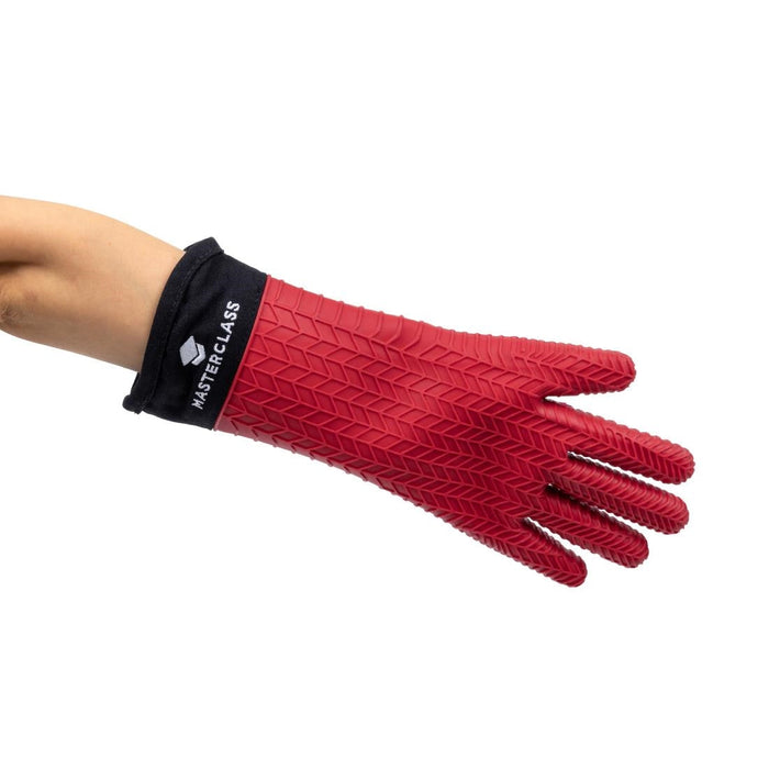 MasterClass Seamless Silicone Oven Glove with Cotton Sleeve Kitchen Craft