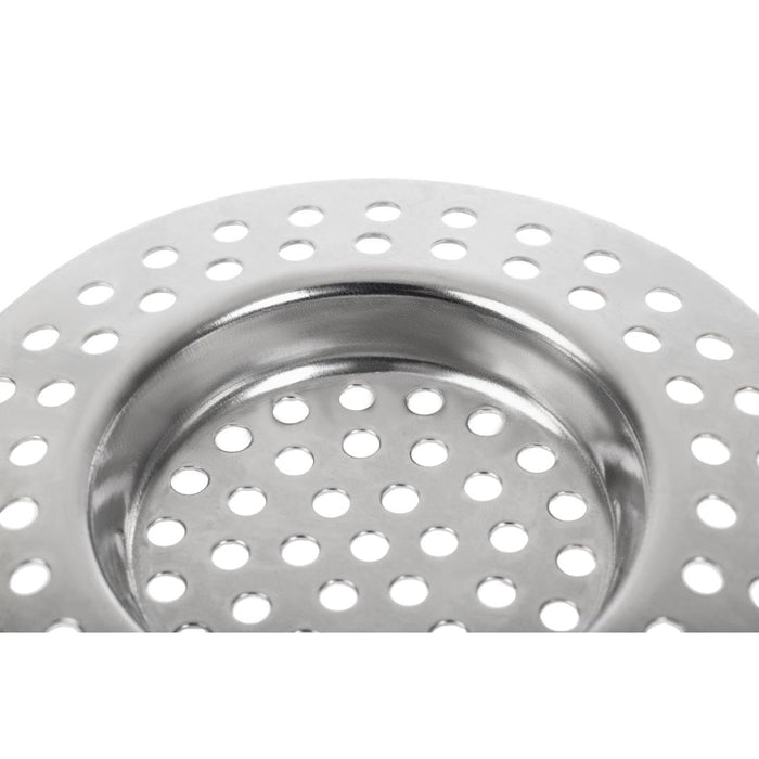 KitchenCraft Stainless Steel Large Hole Sink Strainer 75mm Kitchen Craft