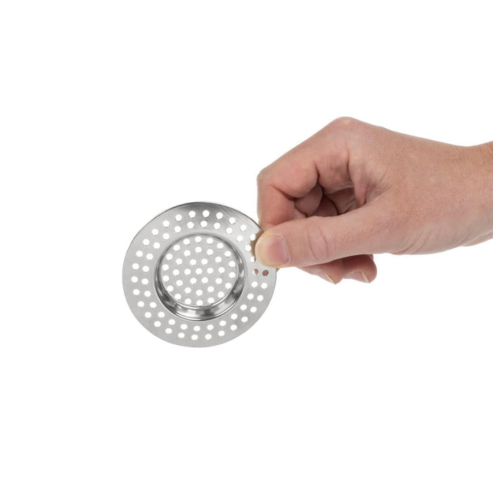 KitchenCraft Stainless Steel Large Hole Sink Strainer 75mm Kitchen Craft