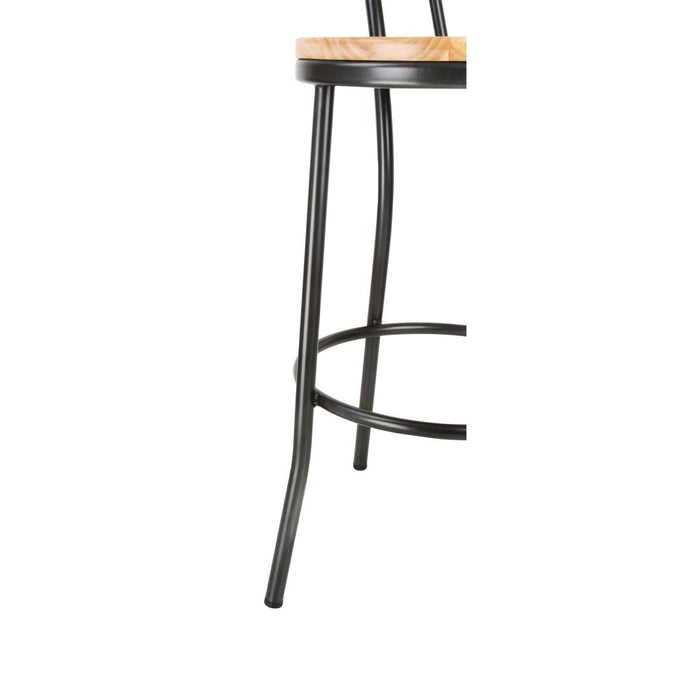 Bolero Clarisse High Stools Metallic Grey Bolero