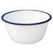 Olympia Enamel Pudding Bowls 155mm (6 Pack) Olympia