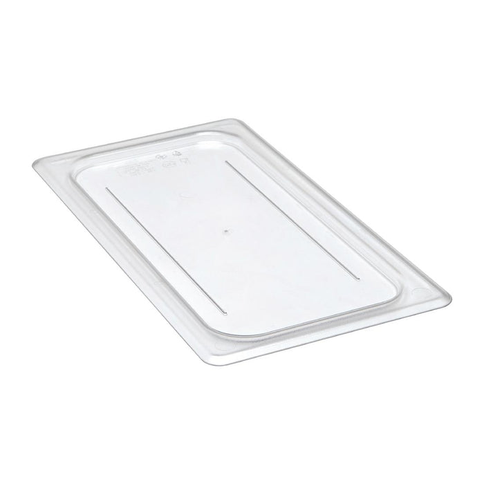 GN 1/3 flat cover. Fits Cambro polycarbonate GN1/3 food Trays