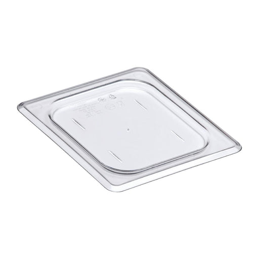 GN 1/6 flat cover. Fits Cambro polycarbonate GN1/6 food Trays