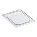 GN 1/6 flat cover. Fits Cambro polycarbonate GN1/6 food Trays