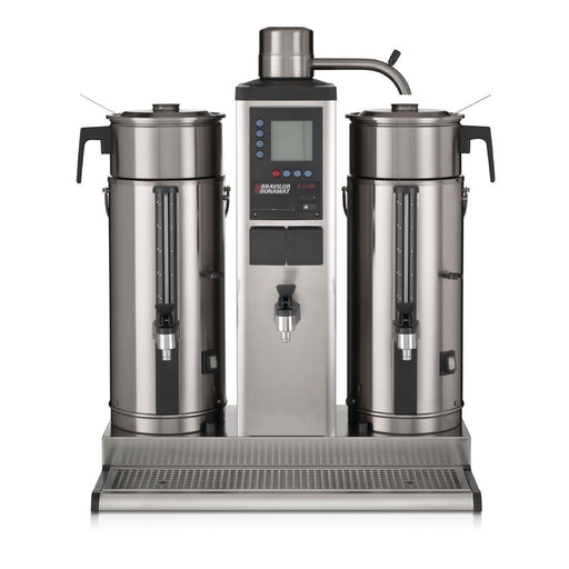 Bravilor B20 HW Bulk Coffee Brewer with 2x20Ltr Coffee Urns and Hot Water Tap 3 Phase Bravilor Bonamat