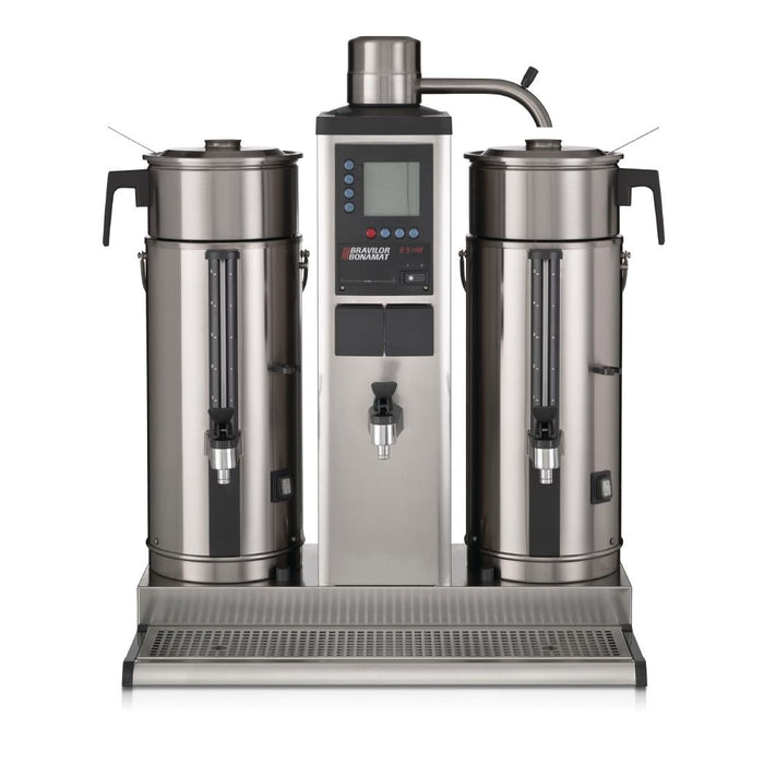 Bravilor B20 HW Bulk Coffee Brewer with 2x20Ltr Coffee Urns and Hot Water Tap 3 Phase Bravilor Bonamat