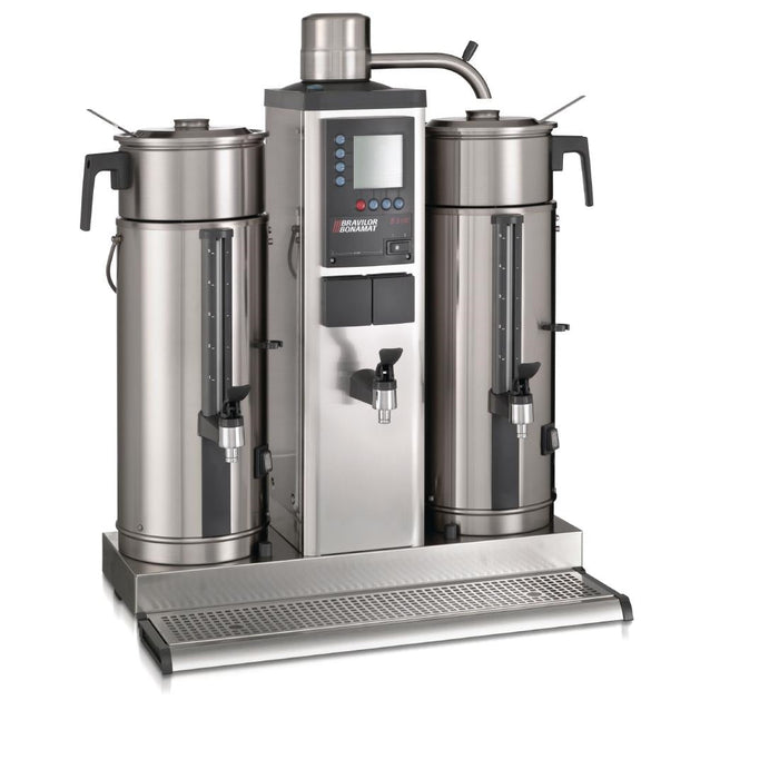 Bravilor B20 HW Bulk Coffee Brewer with 2x20Ltr Coffee Urns and Hot Water Tap 3 Phase Bravilor Bonamat