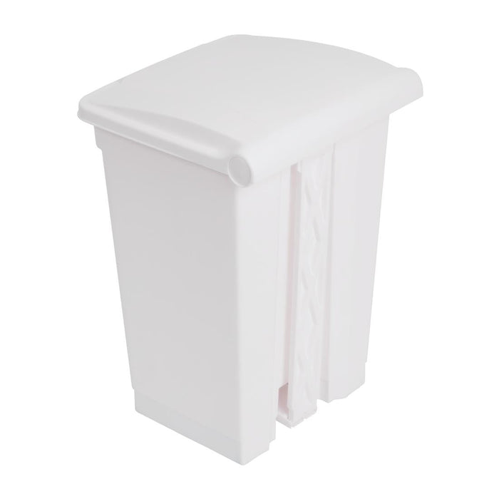 Jantex Pedal Bin White 45Ltr Jantex