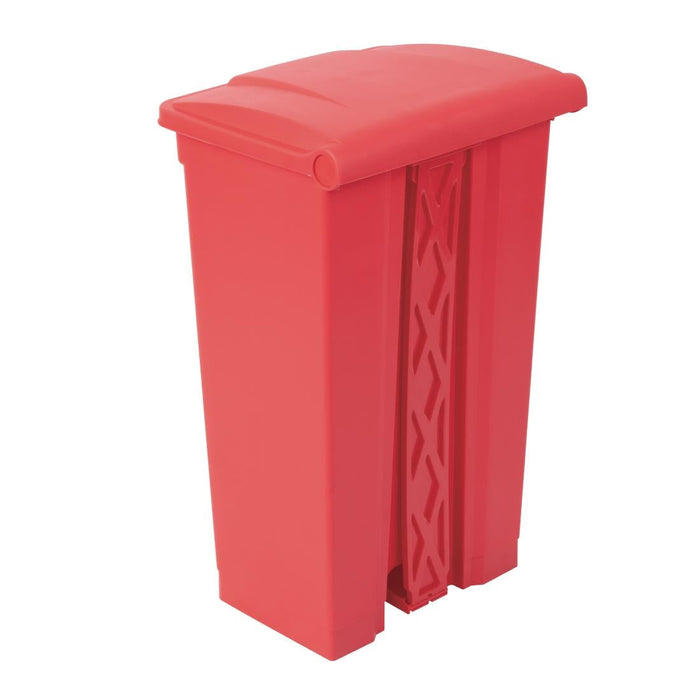Jantex Pedal Bin Red 87Ltr Jantex