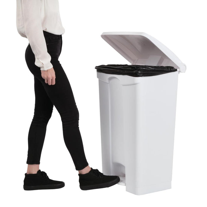 Jantex Pedal Bin White 87Ltr Jantex