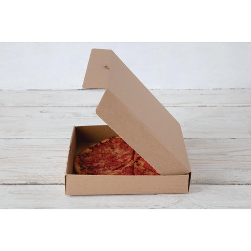 Fiesta Compostable Plain Pizza Boxes 9" (100 Pack) Fiesta Compostable