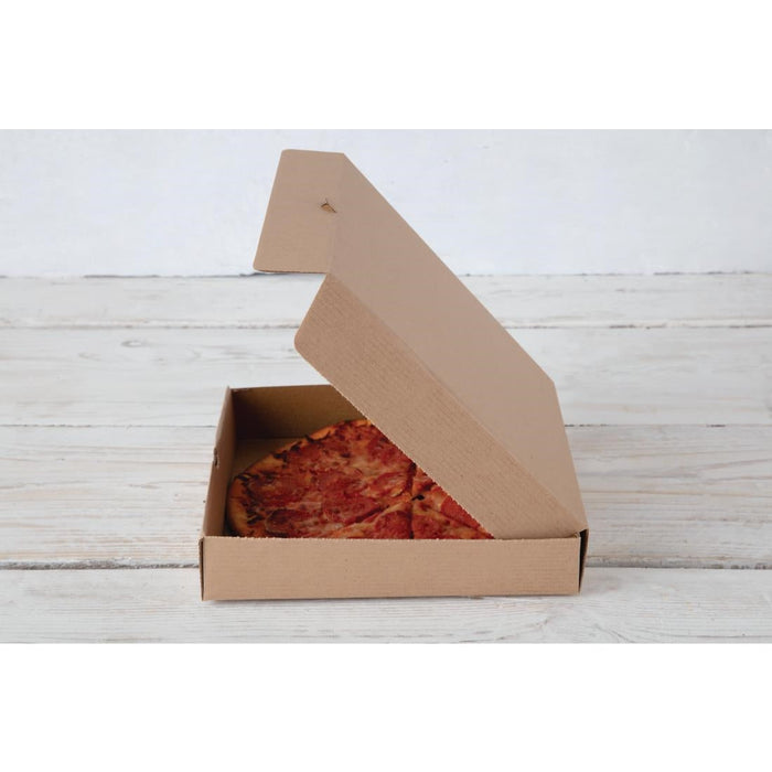 Fiesta Compostable Plain Pizza Boxes 9" (100 Pack) Fiesta Compostable