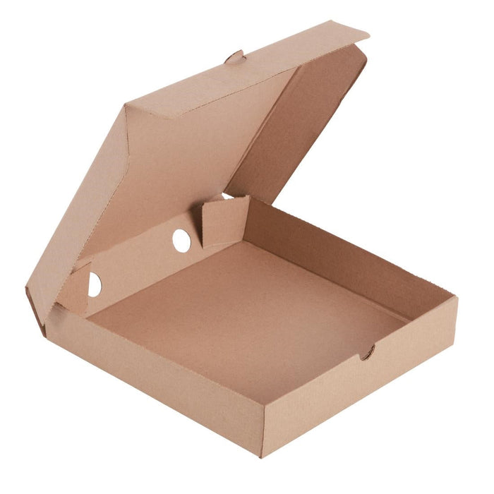 Fiesta Compostable Plain Pizza Boxes 9" (100 Pack) Fiesta Compostable