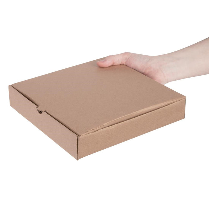 Fiesta Compostable Plain Pizza Boxes 9" (100 Pack) Fiesta Compostable