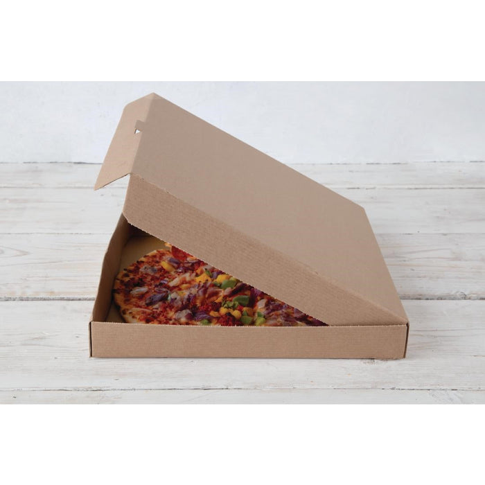 Fiesta Compostable Plain Pizza Boxes 14" (50 Pack) Fiesta Compostable