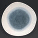264(Ø)mm / 10 3/8". Topaz Blue and White