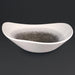 Churchill Studio Prints Raku Trace Triangular Bowl Quartz Black 235mm (12 Pack) Churchill