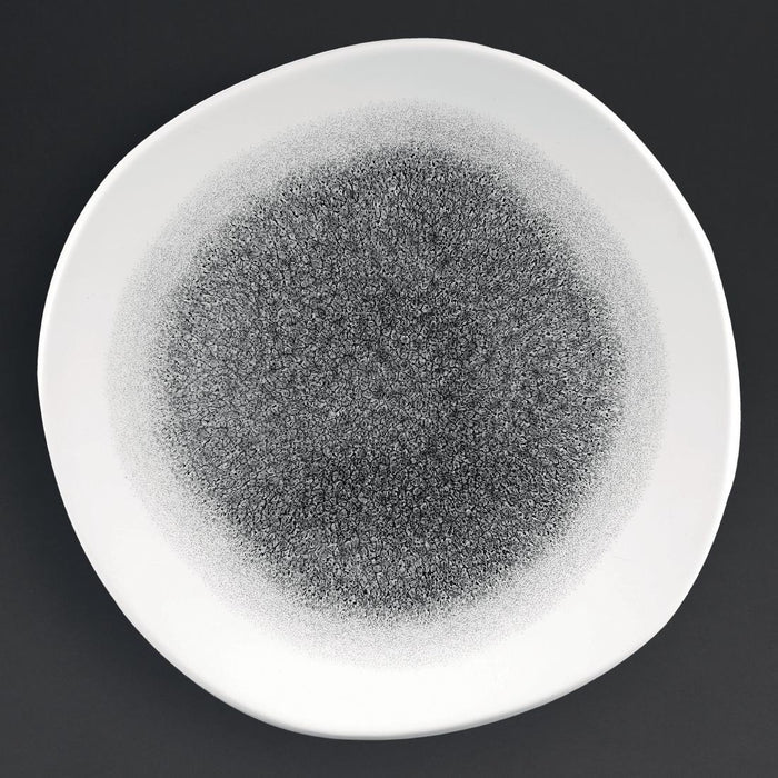 264(Ø)mm / 10 3/8". Quartz Black and White