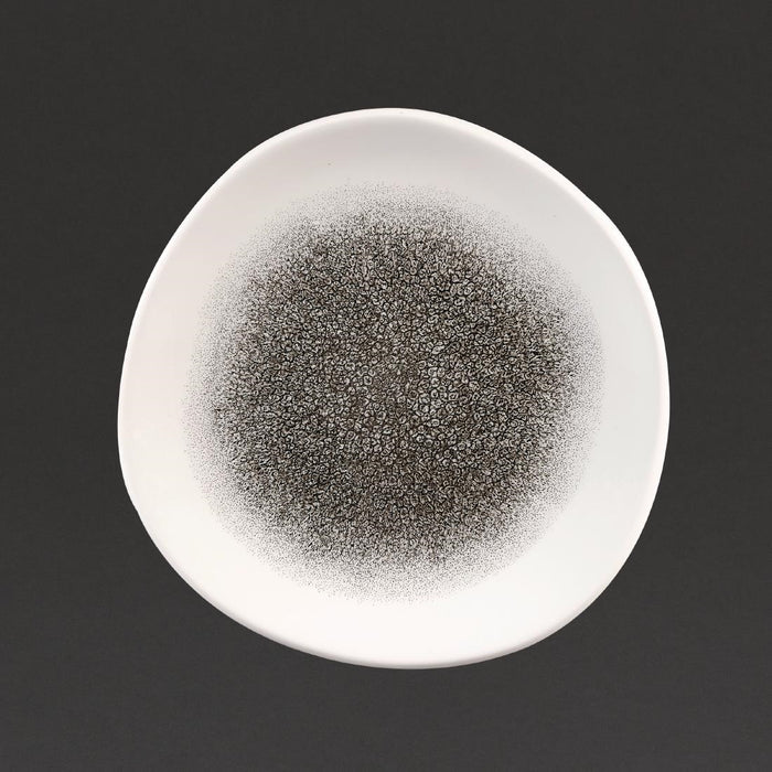 210(Ø)mm / 8 1/4". Quartz Black and White
