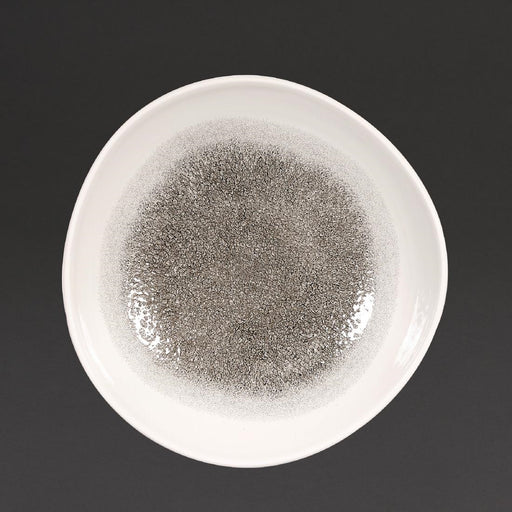 253(Ø)mm / 9 7/8". Quartz Black and White